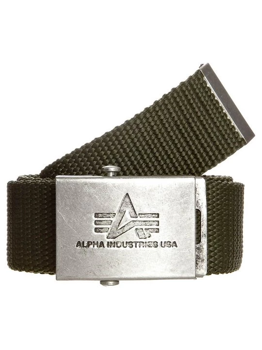 Foto van product Riem Alpha Industries olijfgroen