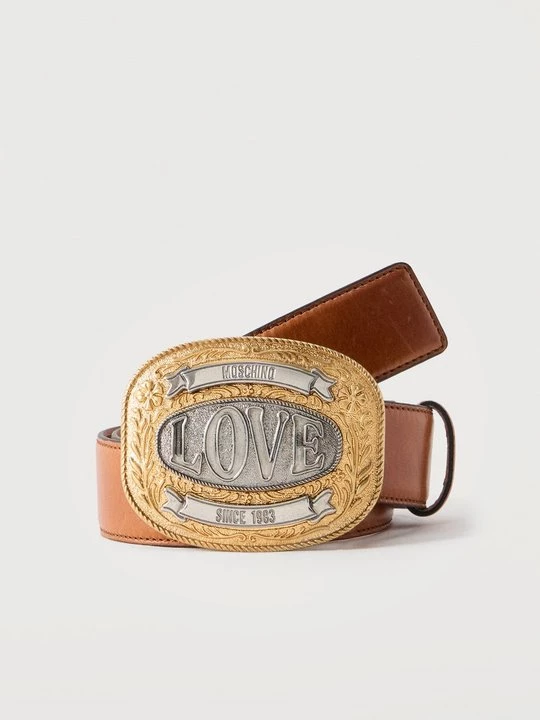 Foto van product Riem MOSCHINO bruin
