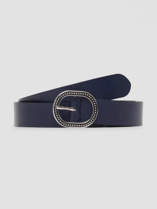 Foto van product Riem van leer met decoratieve gesp s.Oliver blauw