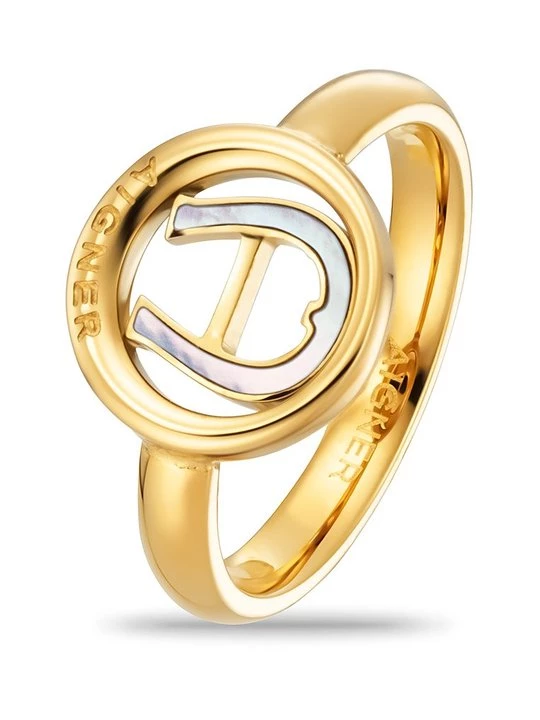Foto van product Ring Aigner goudkleurig