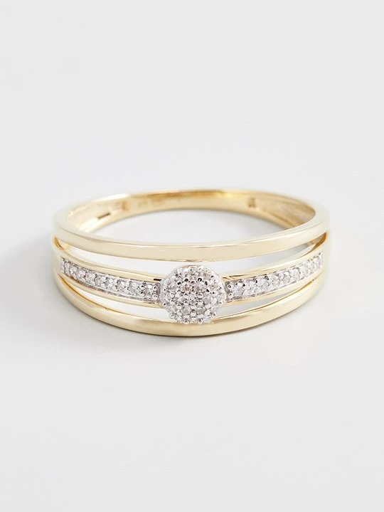 Foto van product Ring ATELIER DU DIAMANT goudkleurig