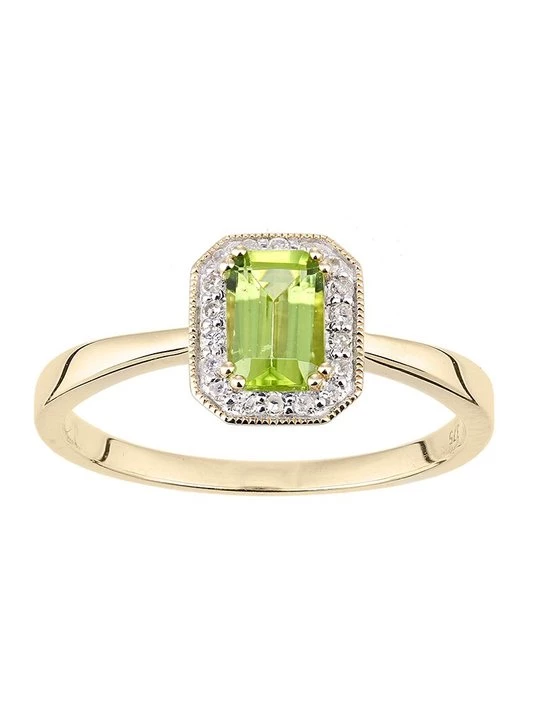 Foto van product Ring Diamant Exquis groen