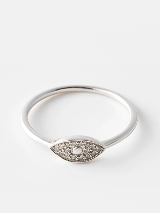Foto van product Ring Diamant Exquis zilverkleurig