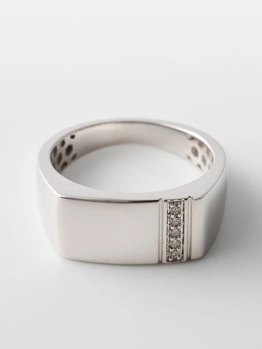 Foto van product Ring Diamant Exquis zilverkleurig