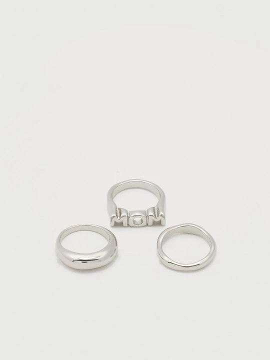 Foto van product Ring Even&Odd By Zalando zilverkleurig