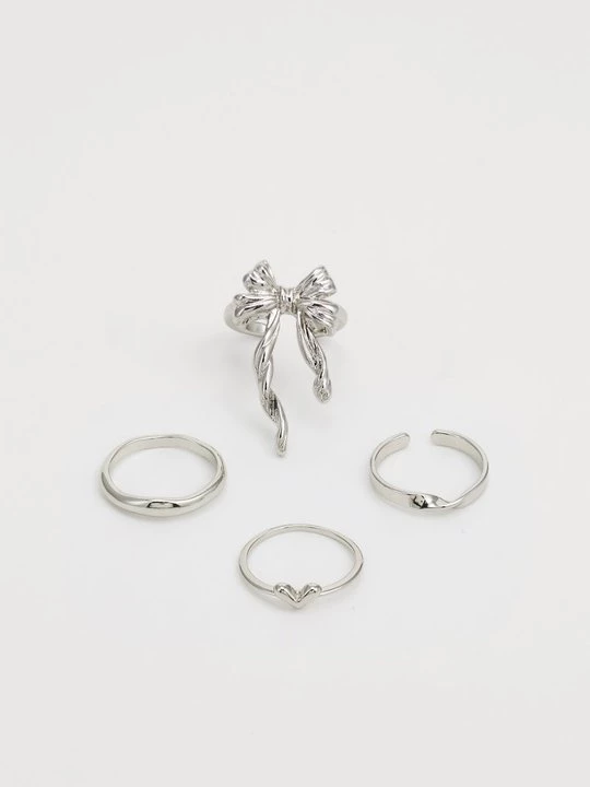 Foto van product Ring Even&Odd By Zalando zilverkleurig