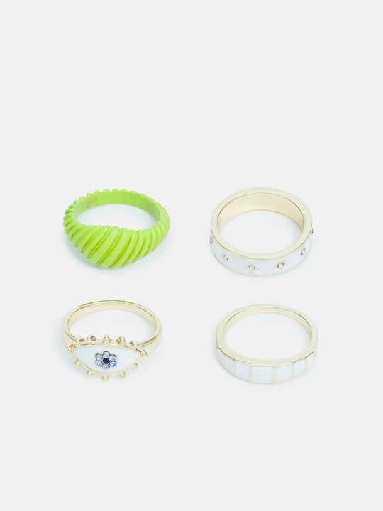 Foto van product Ring Fire & Glory goudkleurig