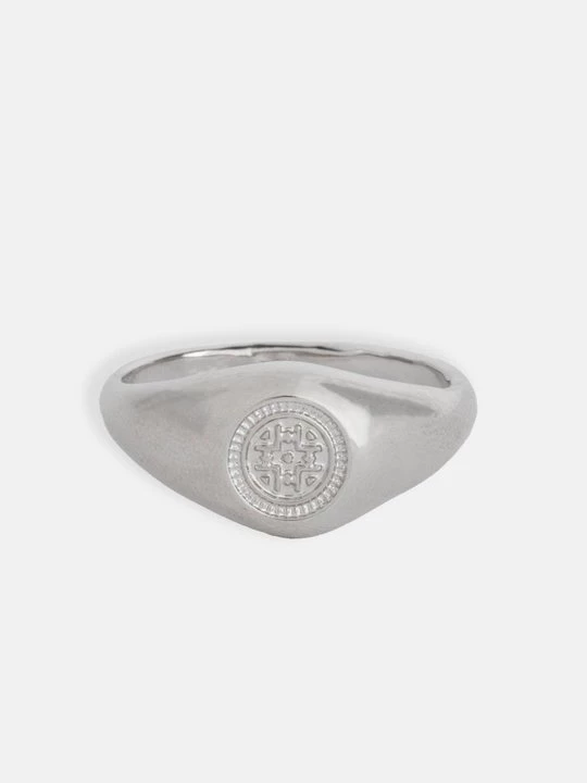 Foto van product Ring Icon Brand zilverkleurig