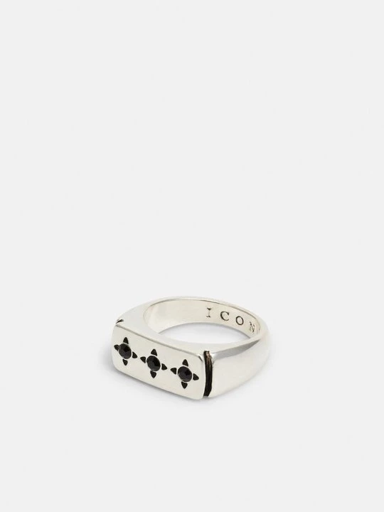 Foto van product Ring Icon Brand zilverkleurig