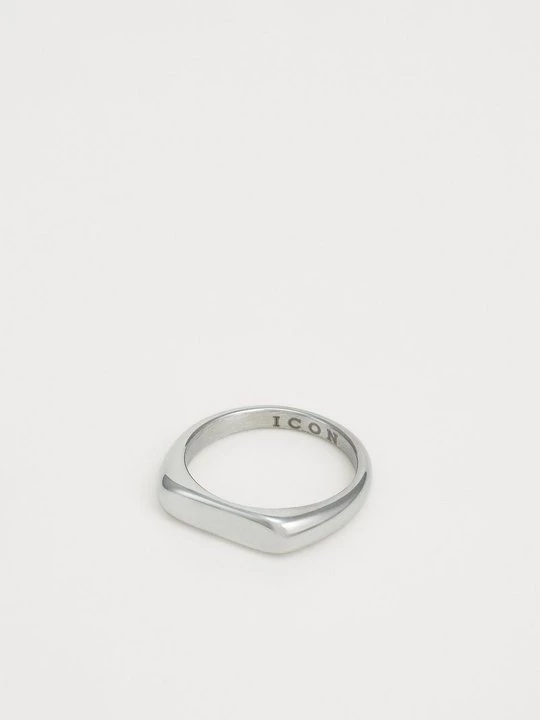 Foto van product Ring Icon Brand zilverkleurig