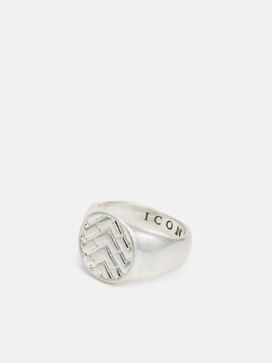Foto van product Ring Icon Brand zilverkleurig