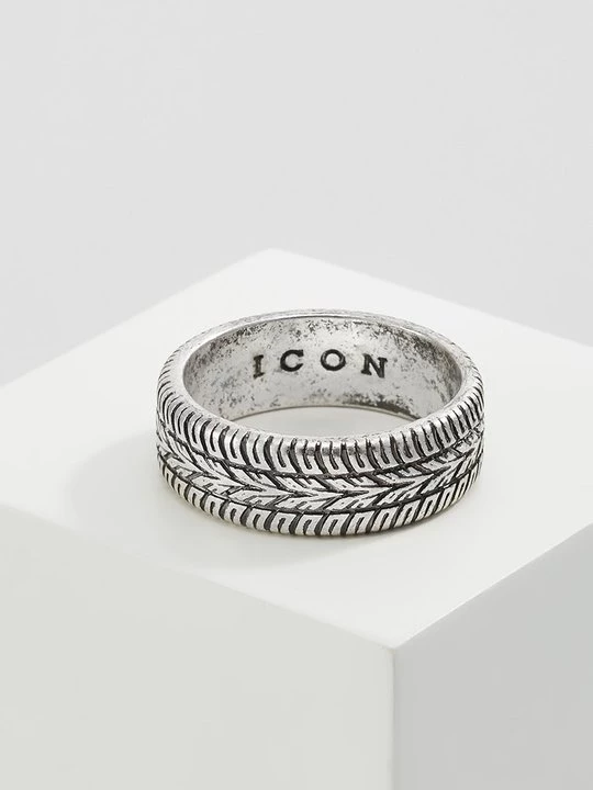 Foto van product Ring Icon Brand zilverkleurig