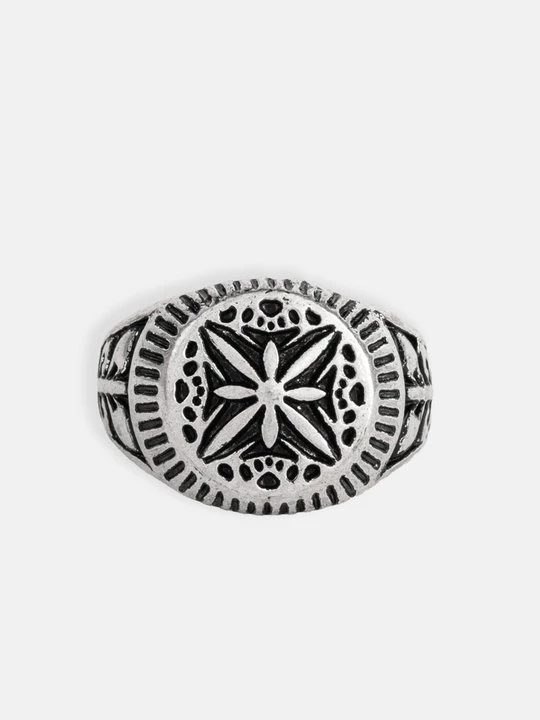Foto van product Ring Icon Brand zilverkleurig