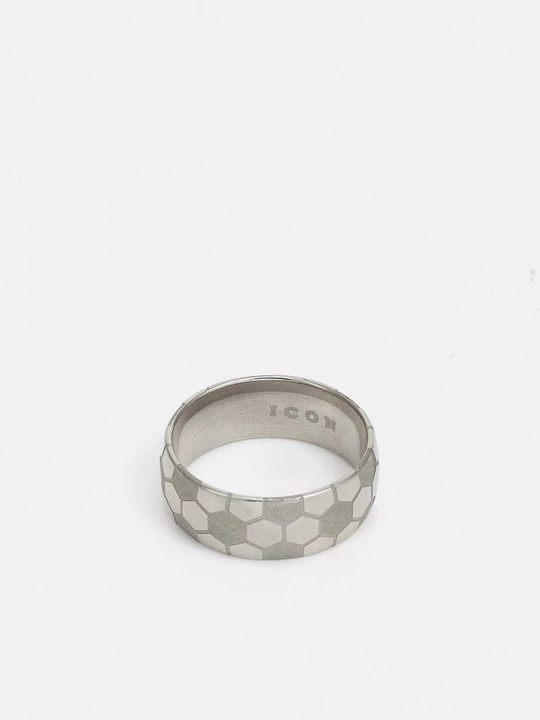 Foto van product Ring Icon Brand zilverkleurig