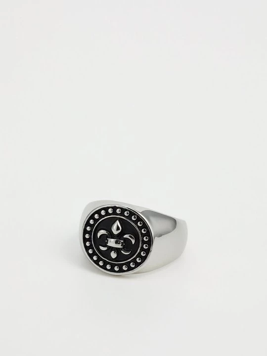 Foto van product Ring Icon Brand zilverkleurig
