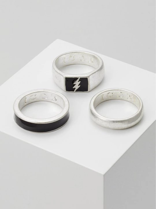 Foto van product Ring Icon Brand zilverkleurig