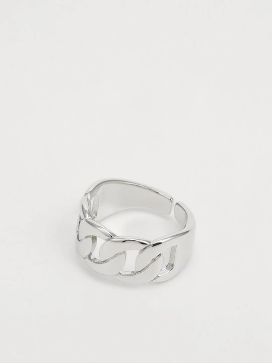 Foto van product Ring Icon Brand zilverkleurig