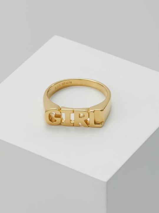 Foto van product Ring Maria Black goudkleurig