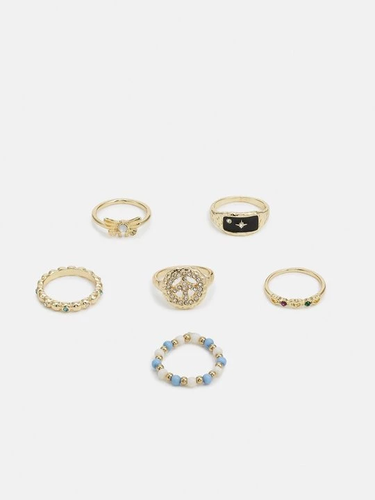 Foto van product Ring Pieces goudkleurig