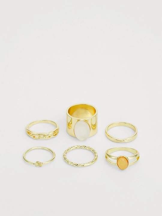 Foto van product Ring Pieces goudkleurig
