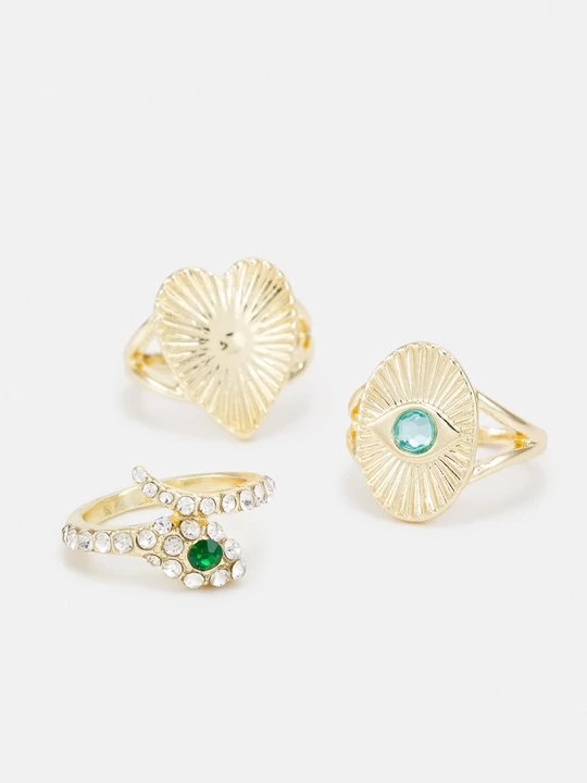 Foto van product Ring Pieces goudkleurig