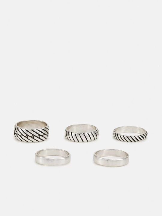 Foto van product Ring River Island zilverkleurig