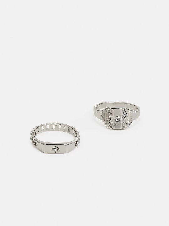 Foto van product Ring River Island zilverkleurig