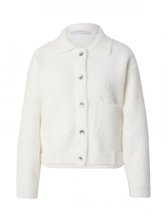 Foto van product RINO & PELLE Gebreid vest 'Bubbly' wit