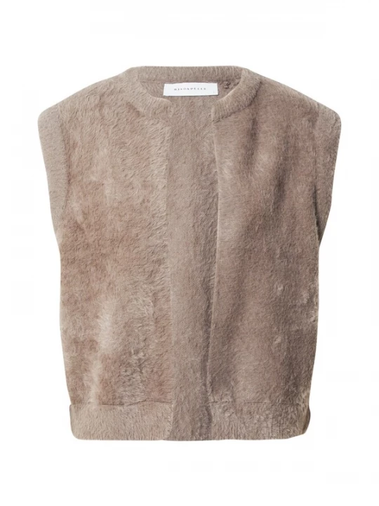 Foto van product RINO & PELLE Gebreide bodywarmer 'Elona' taupe