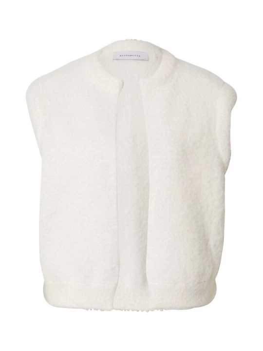 Foto van product RINO & PELLE Gebreide bodywarmer 'Elona' wolwit