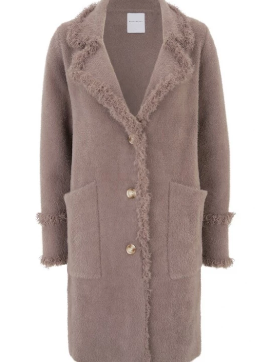 Foto van product RINO & PELLE Gebreide mantel 'Catena' mauve