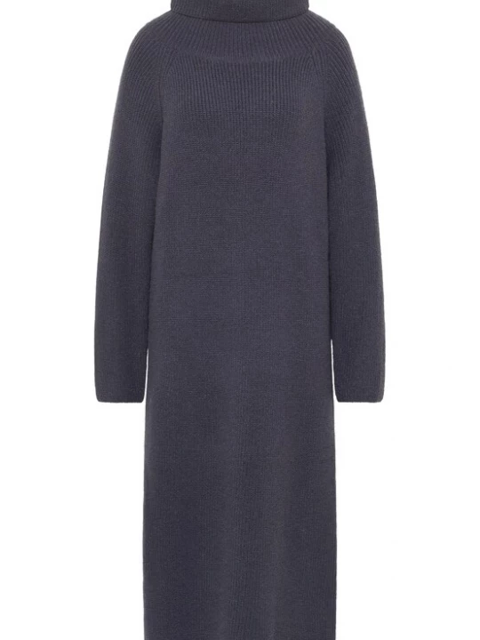 Foto van product RISA Gebreide jurk duifblauw