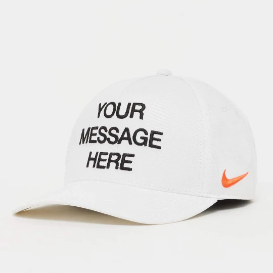 Foto van product Rise "Your Message Here" Structured A-Frame Cap Nike wit