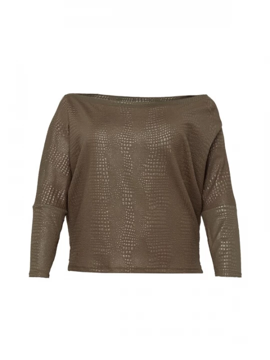 Foto van product River Island Plus Shirt kaki