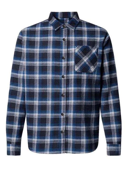Foto van product ROCAWEAR Overhemd blauw / zwart / wit