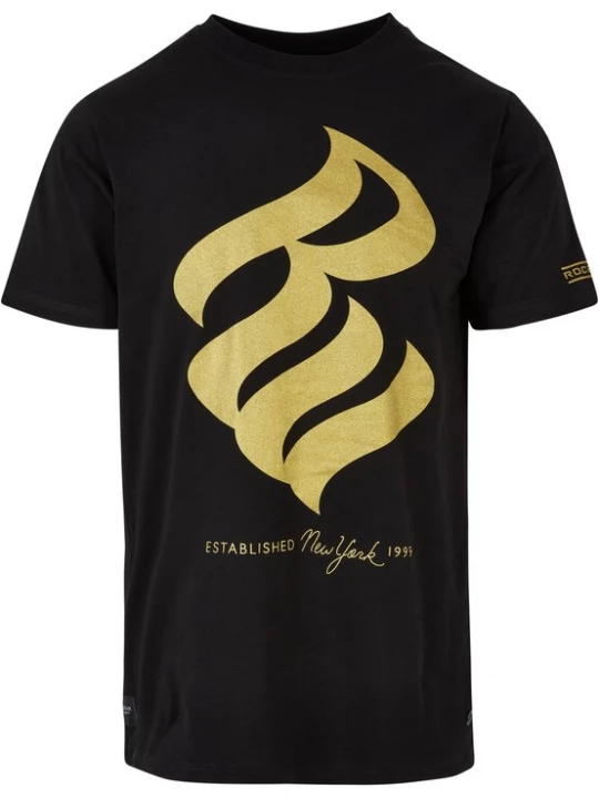 Foto van product ROCAWEAR Shirt goudgeel / zwart