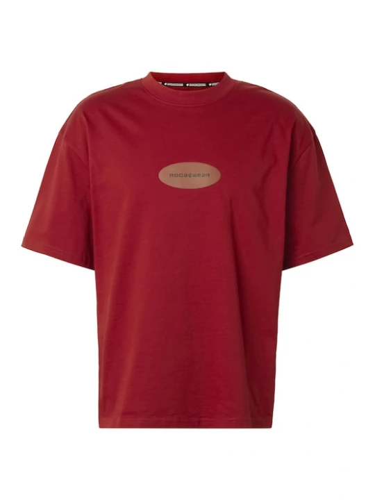Foto van product ROCAWEAR Shirt 'Simpleroc' lichtbruin / rood