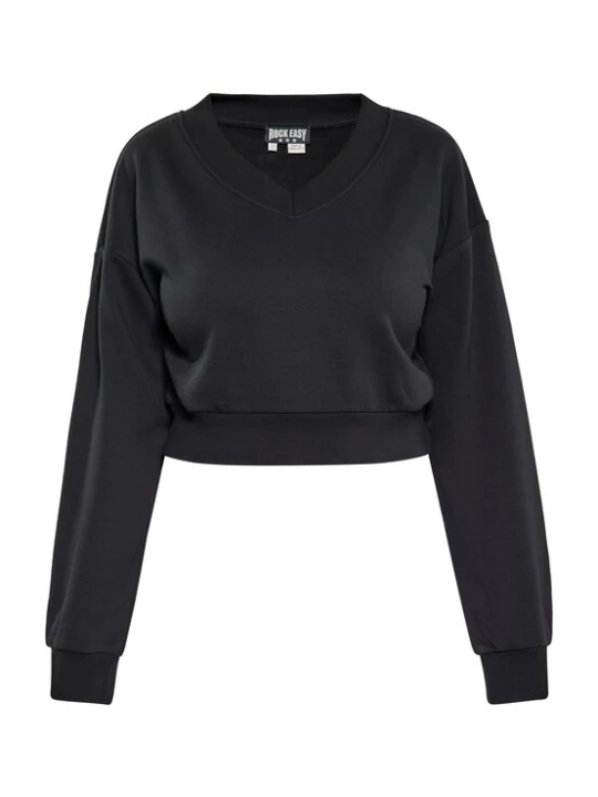Foto van product ROCKEASY Sweatshirt zwart