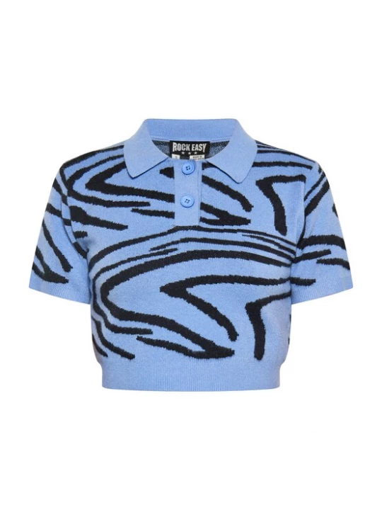Foto van product myMo KIDS Shirt 'Rocks Rockeasy' blauw / zwart