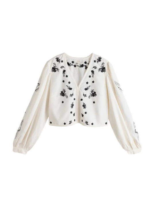Foto van product Rockett St George Blouse crème / zwart