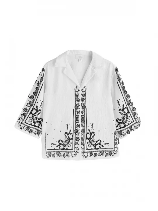 Foto van product Rockett St George Blouse ecru / zwart