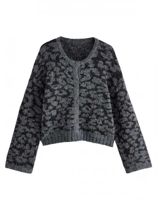 Foto van product Rockett St George Gebreid vest donkergrijs / zwart