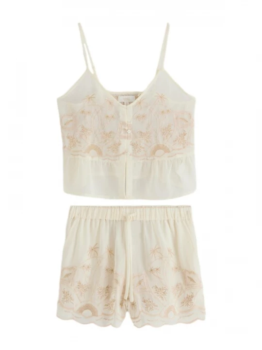 Foto van product Rockett St George Korte pyjama crème / sand