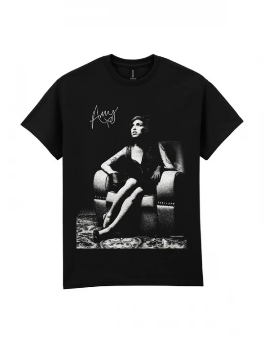 Foto van product Rockshirts Shirt 'Amy Winehouse Bawchair T-Shirt' zwart