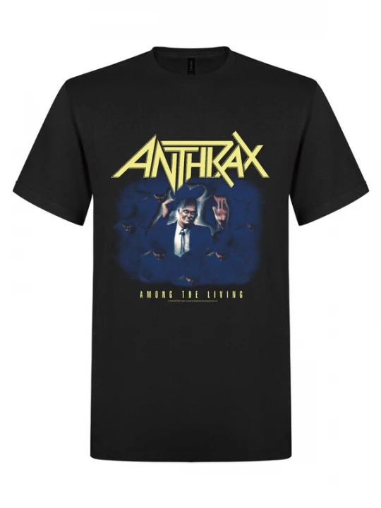 Foto van product Rockshirts Shirt 'Anthrax Among the Living T-Shirt' zwart