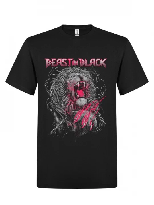 Foto van product Rockshirts Shirt 'Beast In Black Unleash The Fury T-Shirt' zwart