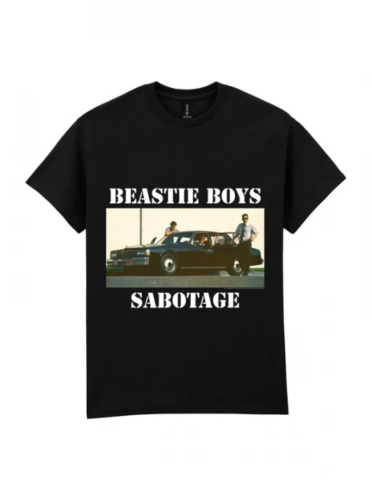 Foto van product Rockshirts Shirt 'Beastie Boys Sabotage T-Shirt' zwart