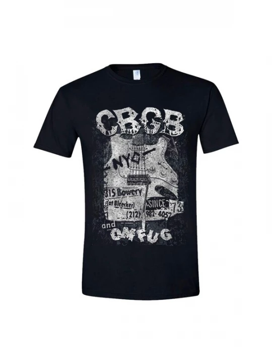 Foto van product Rockshirts Shirt 'CBGB since 1973 T-Shirt T-Shirt' zwart