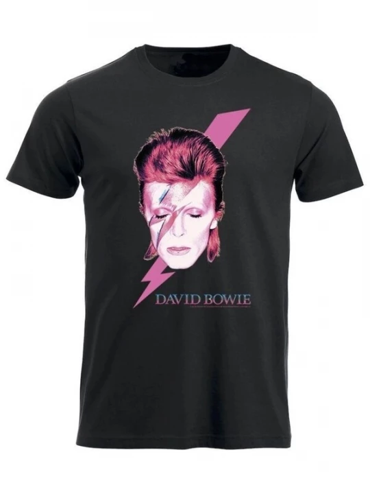 Foto van product Rockshirts Shirt 'David Bowie Aladdin sane T-Shirt' zwart