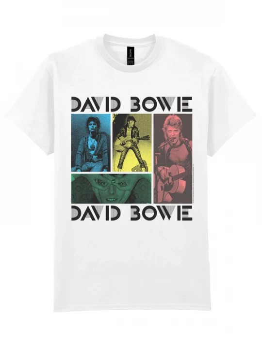 Foto van product Rockshirts Shirt 'David Bowie T-Shirt' wit